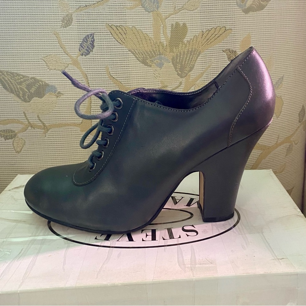 Nurse Ratched funky shape Steve Madden gray - Picture 3 of 4